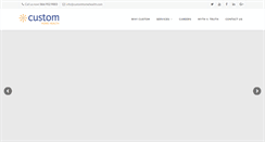 Desktop Screenshot of customhomehealth.com